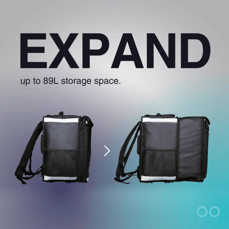 Telescopic Cubic Bag, 89 L